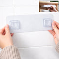 Self adhesive wall hanging rack