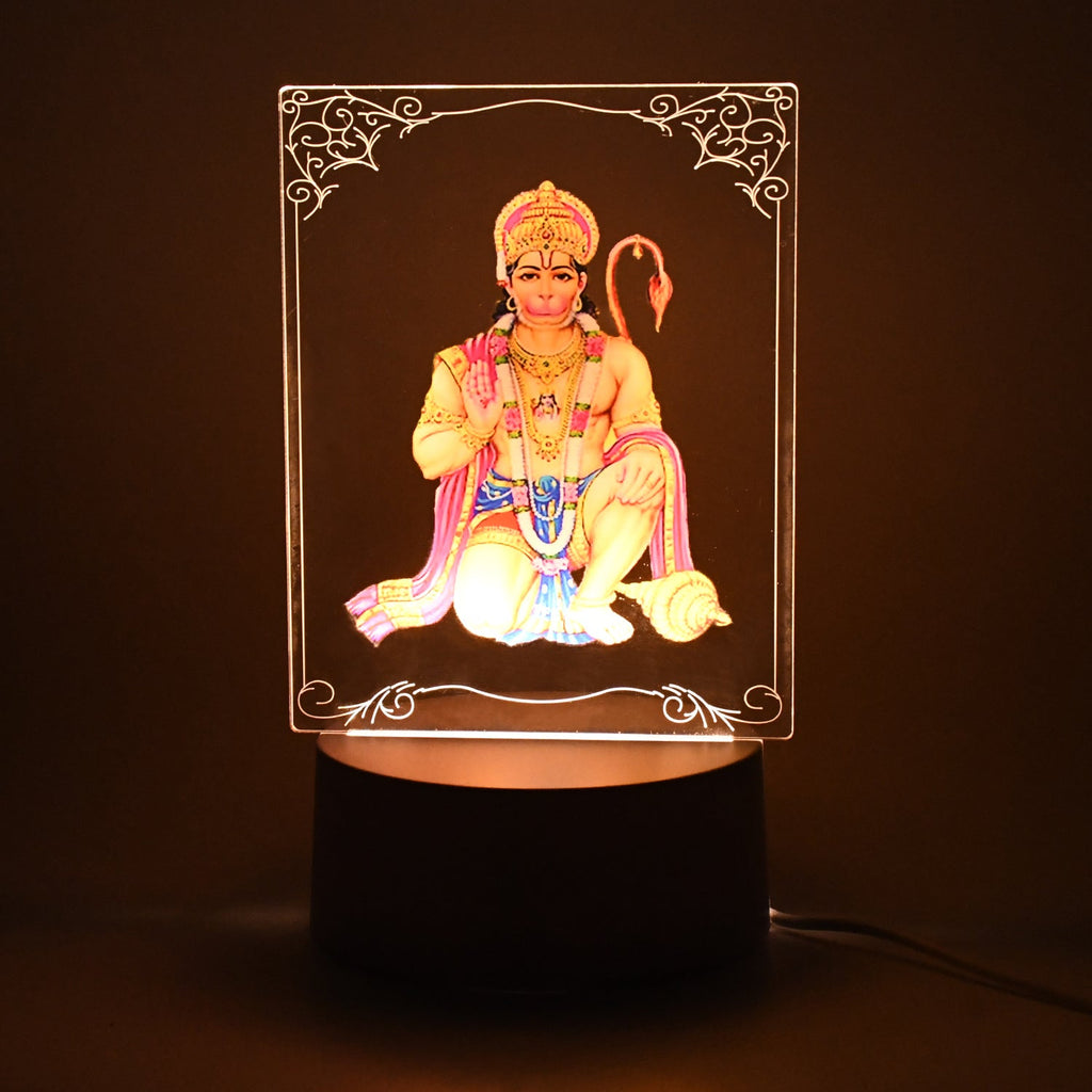 3D Lord Hanuman Frame 