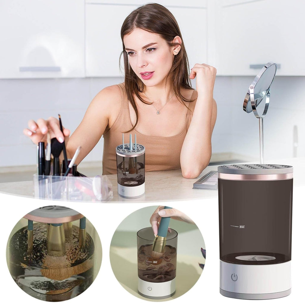Automatic Makeup Brush Cleaner Fast Electric Brush Cleaner  (1 Pc)
