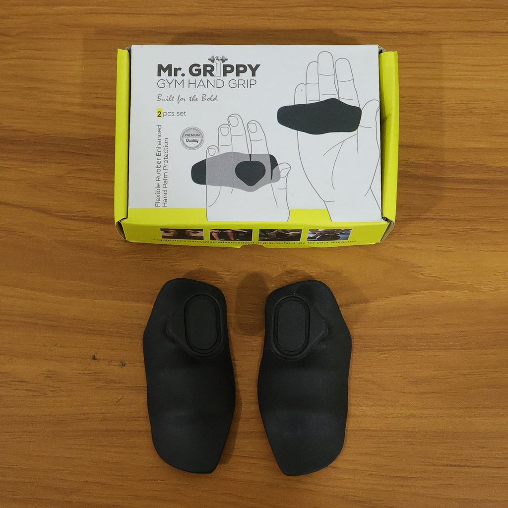 Gym Hand Grip Support Pads (2 Pc Set)