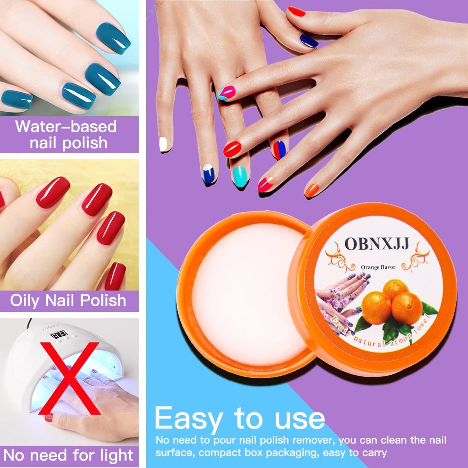 OBI Pro Nail Polish Remover Wipes (1 Pc)