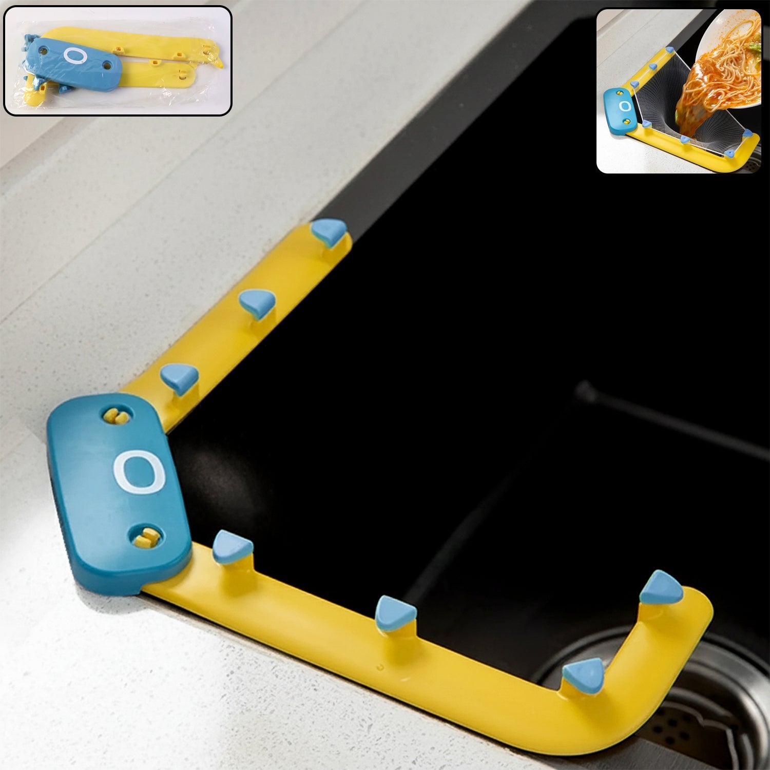 kitchen sink strainer holder