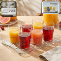 Glass Set with Tray
